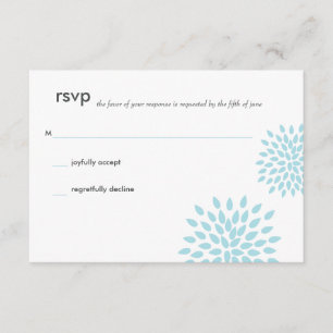 Posh Petals   Twilight   RSVP Card