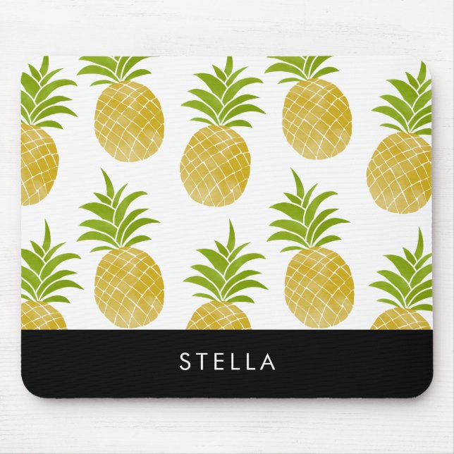 Posh Pineapple Mousepad (Front)