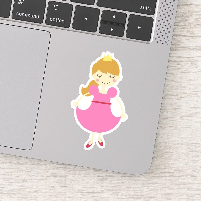 Posh Princess Sticker (Detail)