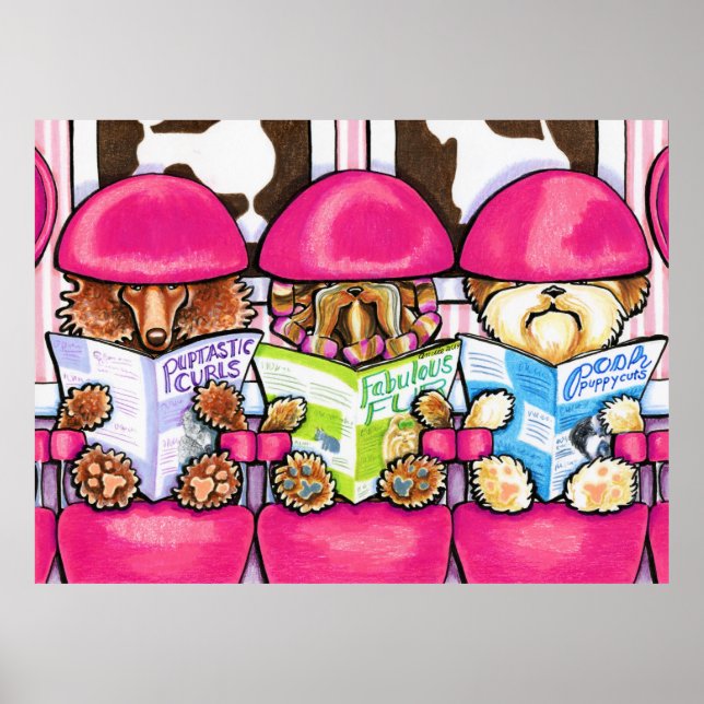 Posh Pup Salon Poster (Front)