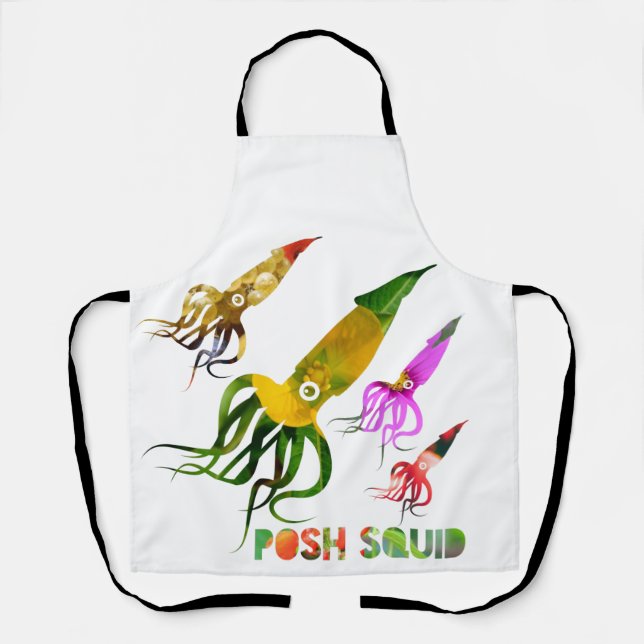 posh squid apron (Front)