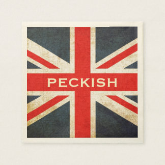 Posh Union Jack Peckish Party Napkins