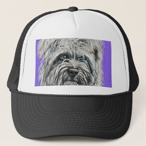 Posie the Cairn Terrier Painting Trucker Hat
