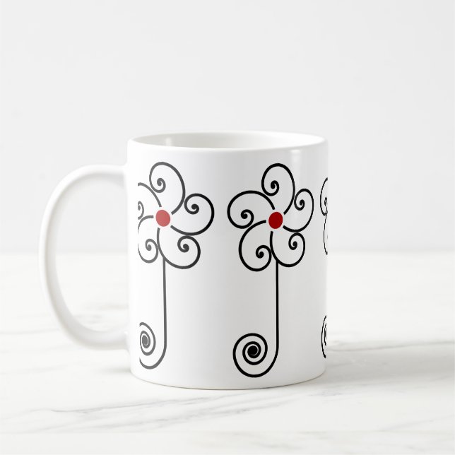 Posies All Around Mug (Left)