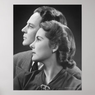 Posing Couple Poster
