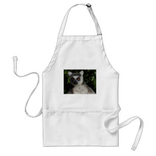 Posing Lemur Adult Apron