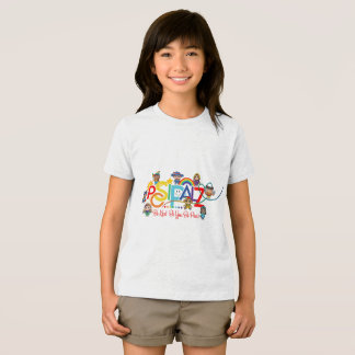 PosiPalZ Classic White T-Shirt for the Family Tri-Blend Shirt