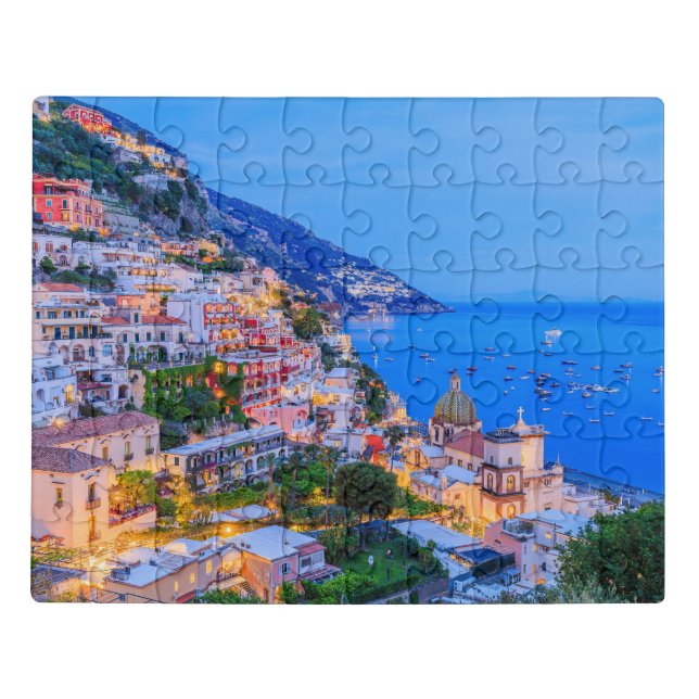 Positano, Amalfi Coast, Italy. Jigsaw Puzzle (Puzzle Horizontal)