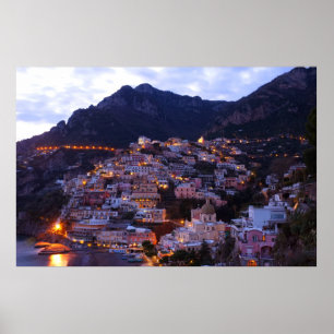Positano, Amalfi Coast, Italy Poster