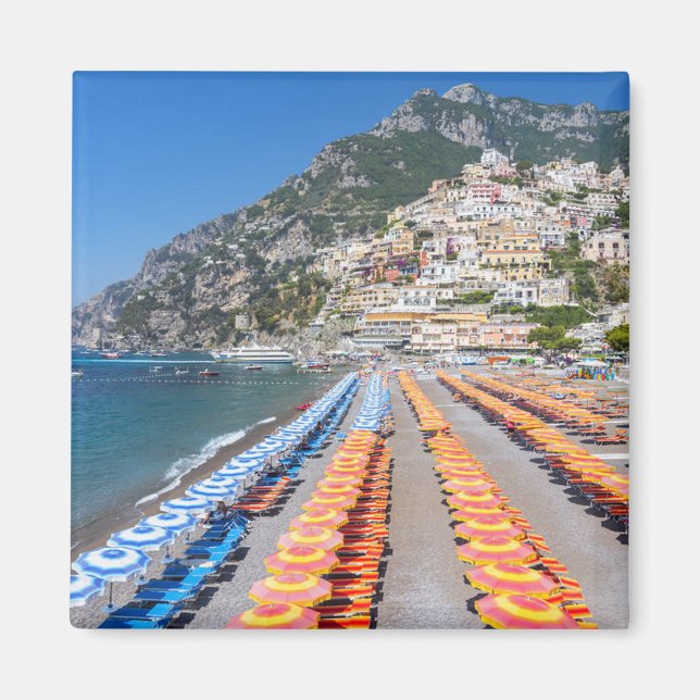 Positano Beach Amalfi Coast Italy   Magnet (Front)