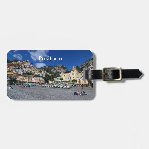 Positano Beach Luggage Tag