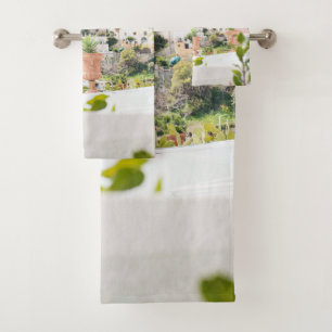 Positano Beauty #1 #travel #wall #art  Bath Towel Set