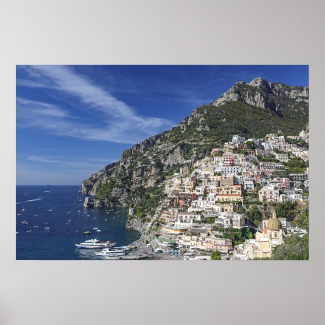 Positano By the Sea Poster (Front)
