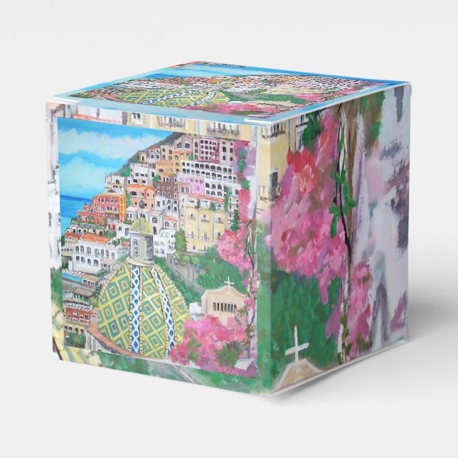 Positano Favor Boxes (Front Side)