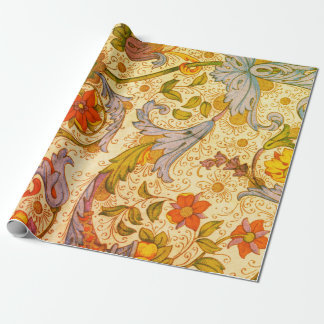 Positano Floral Grande Recoleta Wrapping Paper