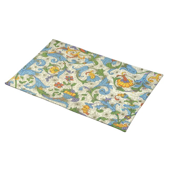 Positano Floral Placemat (On Table)