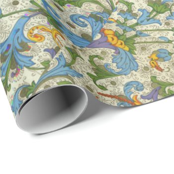Positano Floral Wrapping Paper by RafiMetzDesign at Zazzle