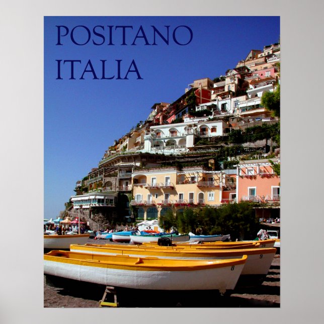 positano italia poster (Front)