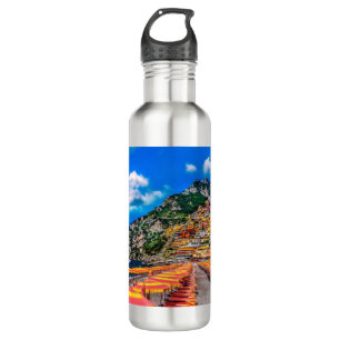 Positano Italy Amalfi Coast Travel Stainless Steel Water Bottle