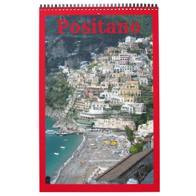 Positano - Italy - Europe - Calendar (Cover)