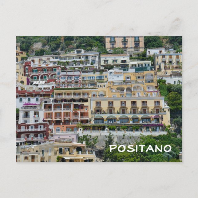 Positano, Italy Postcard (Front)