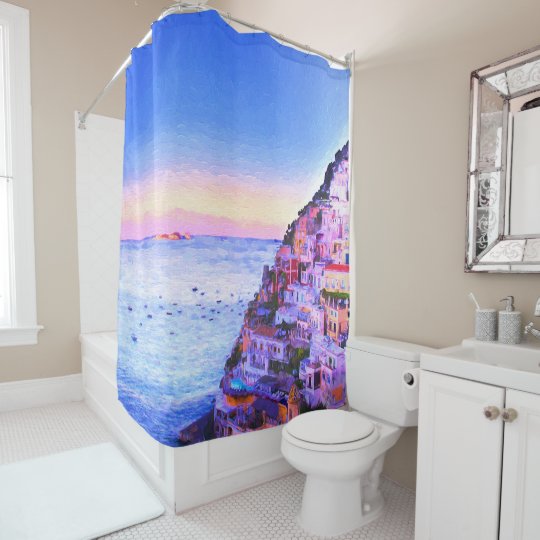 Positano, Italy Shower Curtain