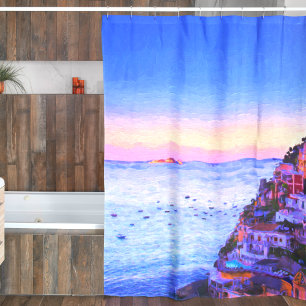 Positano, Italy Shower Curtain