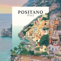 Positano, Italy Town Vintage