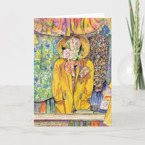 Positano Lady Notecards