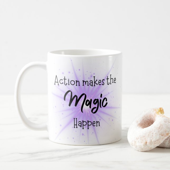 Positive Affirmation coffee mug (With Donut)