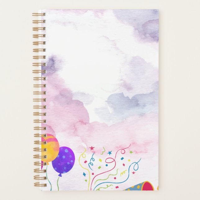 Positive Affirmation Personalized Planner (Front)