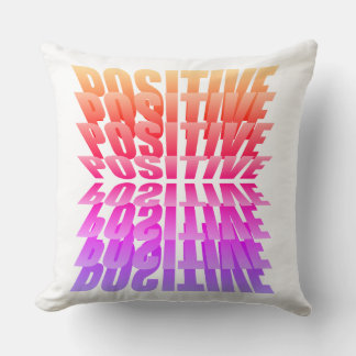 Positive Affirmation Pillow! Positive Mindset! Throw Pillow
