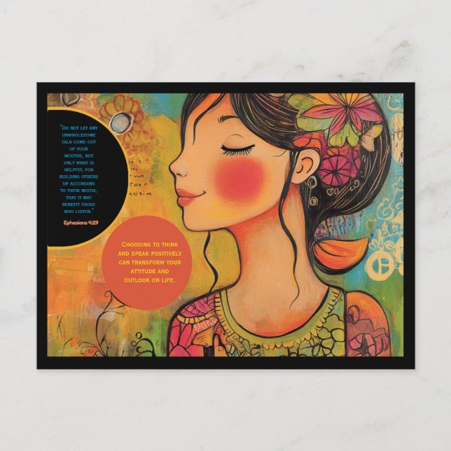 Positive Affirmation Postcard (Front)