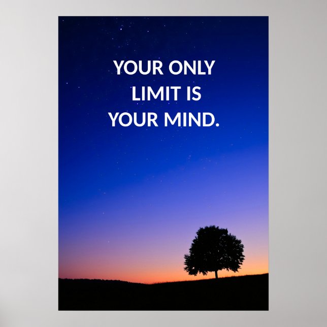 Positive Affirmation Poster (Front)