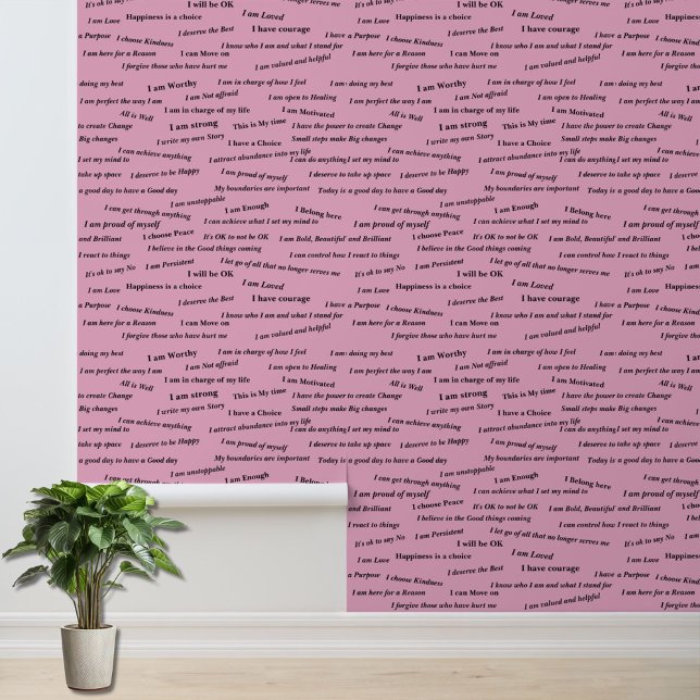 Positive Affirmation | Self Care Vision Board Wallpaper (Creator Uploaded)