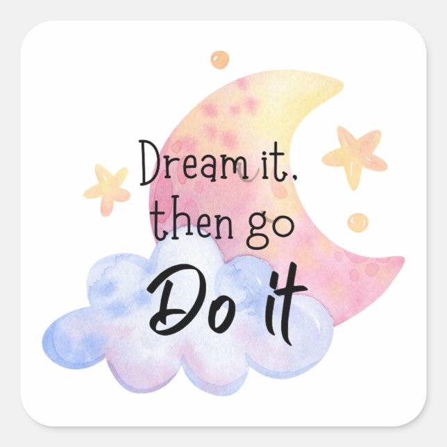 Positive Affirmation Sticker (Front)