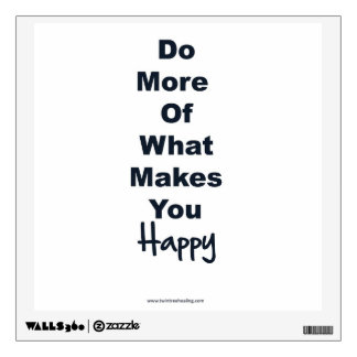 Positive Affirmation Wall Decal - Happiness