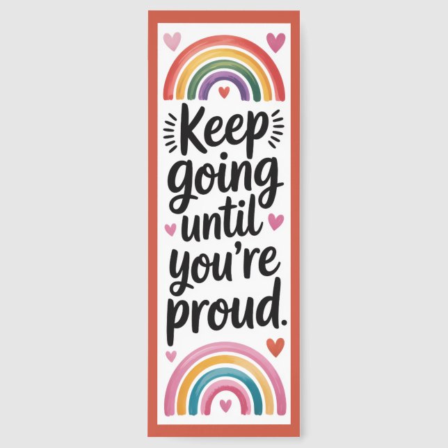 Positive Affirmations Bookmarks (Front)