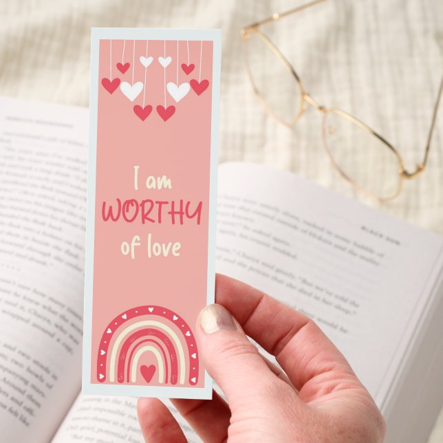 Positive Affirmations for kids Bookmarks (Hand)