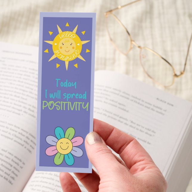Positive Affirmations for kids Bookmarks (Hand)
