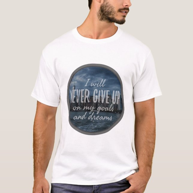 positive affirmations for self improvement T-Shirt (Front)