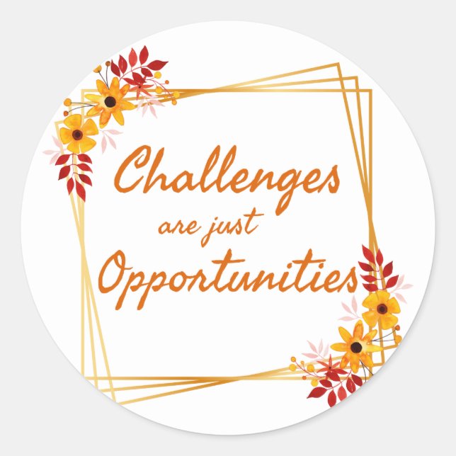 positive affirmations for women for work classic round sticker (Front)