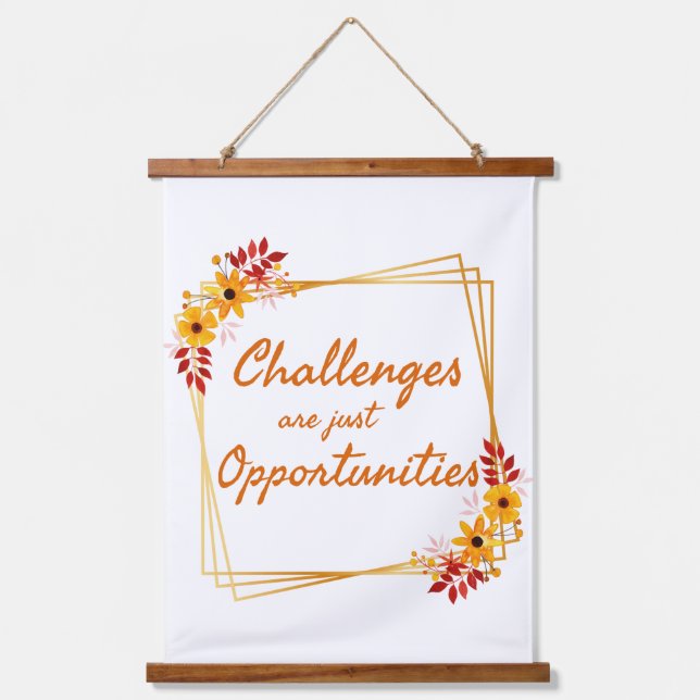 positive affirmations for women for work  hanging tapestry (Front)