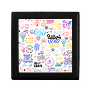 Positive Affirmations Keepsake Box