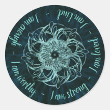 Positive Affirmations Mandala