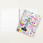POSITIVE AFFIRMATIONS PLANNER<br><div class="desc">Perfect planner that is filled with positive affirmations and musically inspired graphics. Great to use for school, college or anywhere just to stay organized. Comes with a sticker sheet as well. Dimensions: 8.5″ x 11″ Includes monthly overview and weekly planning space 60 pages and 12 months long Made from 60lb...</div>