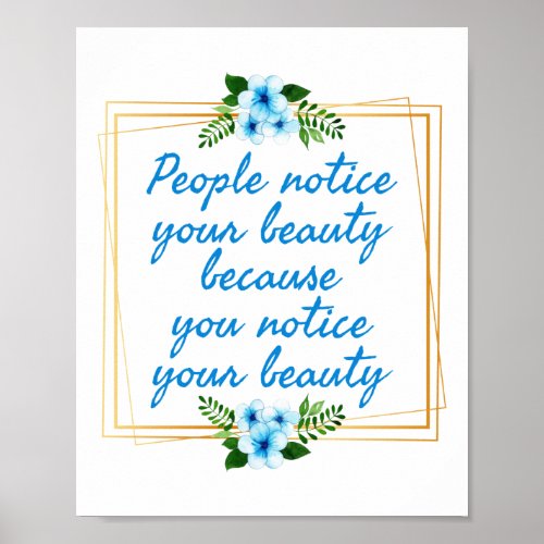 positive affirmations quotes for her poster
