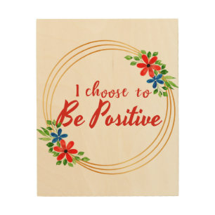 positive affirmations quotes for self acceptance wood wall art