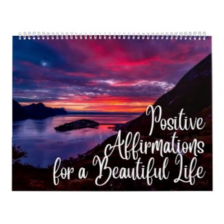 Positive Affirmations Quotes Nature Images Calendar