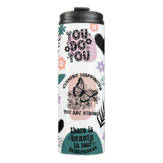 Positive Affirmations, Self-Love Quotes Thermal Tumbler